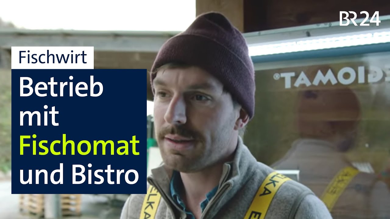 Teichwirtschaft: Gesch&auml;ftsmodell mit Fischomat und Bistro | Abendschau | BR24