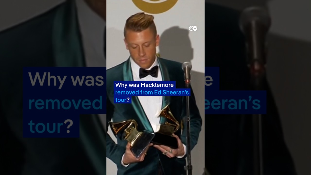 Why did Macklemore's speech on Palestine get him removed from Ed Sheeran's tour? | DW News