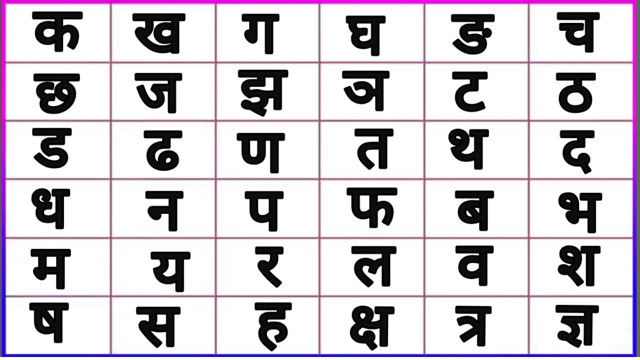 क ख ग | हिंदी वर्णमाला | Hindi Alphabets for Kids | Learn क ख ग