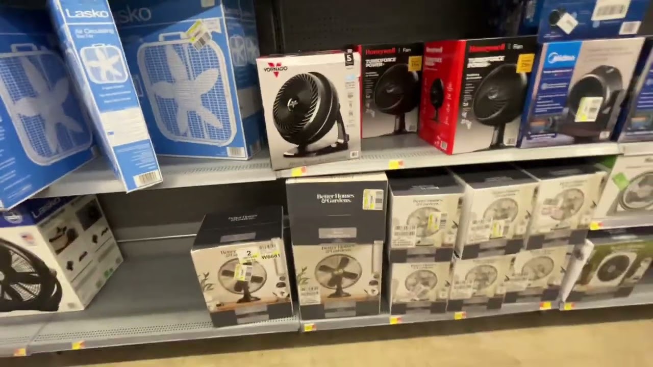 JUNE 22nd HEAT WAVE SURVIVAL +buying 2 fans from Walmart. Heat wave blog #1