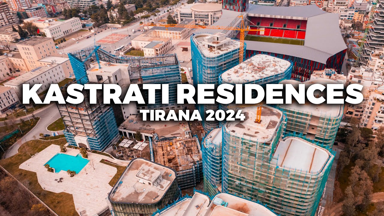 KASTRATI RESIDENCES | 5K DRONE VIDEO, TIRANA 2024