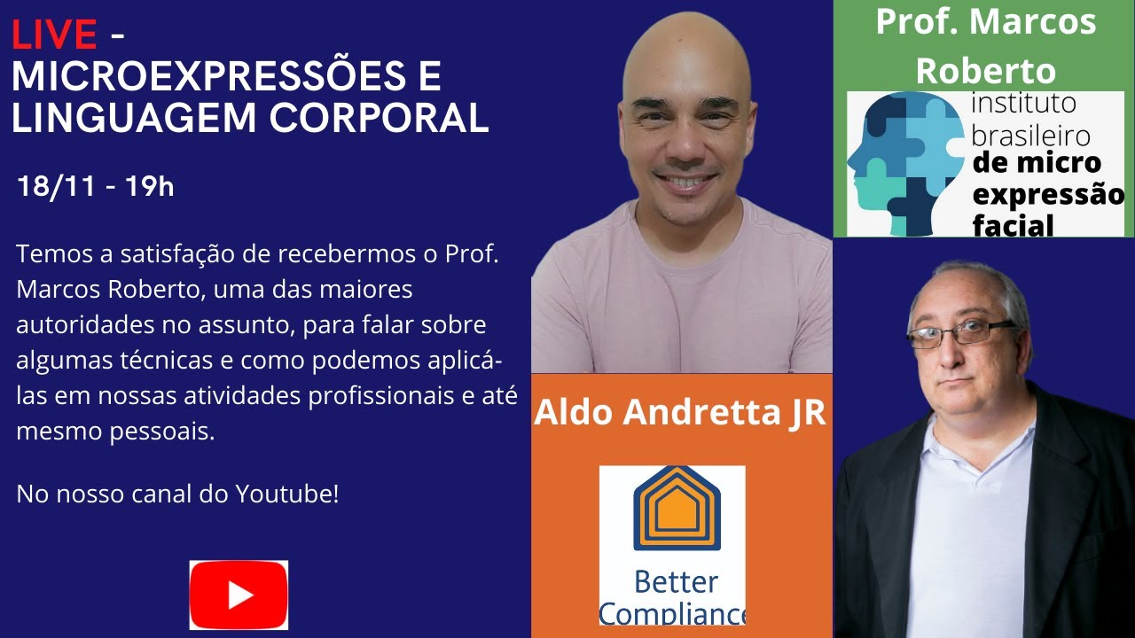 Microexpress&otilde;es Faciais e Linguagem Corporal