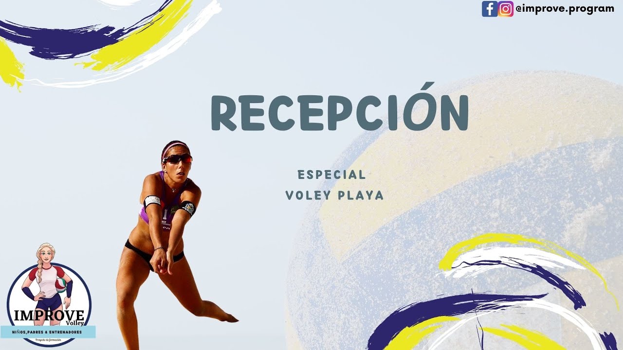 Recepción en el voley playa - Paula Soria (Improve Volley)