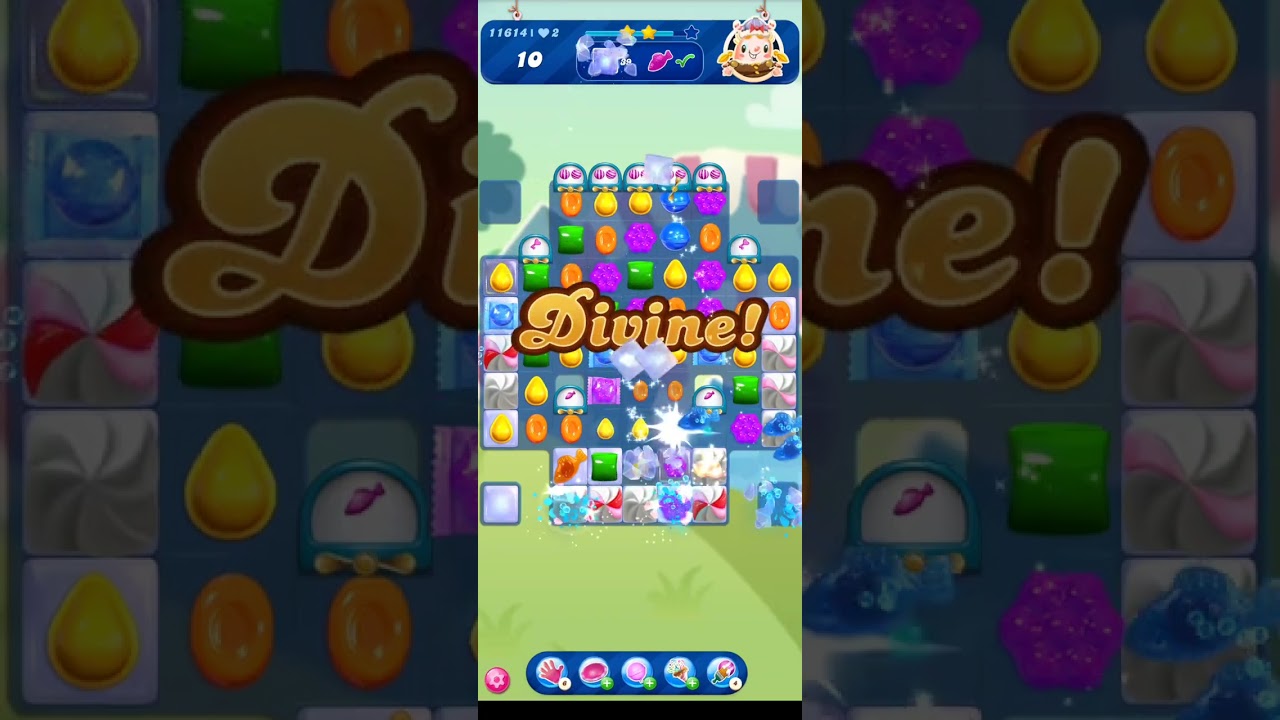 candy crush saga level 11614⭐⭐⭐