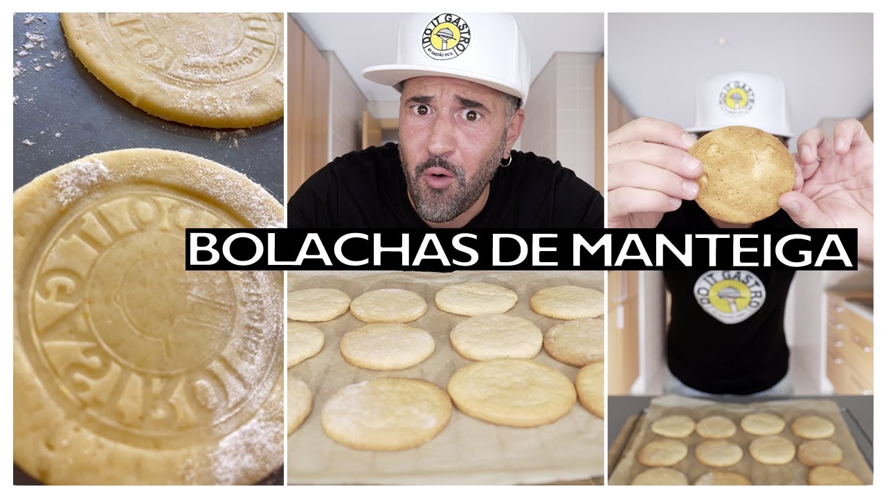 Hoje vamos fazer... Bolachas de Manteiga