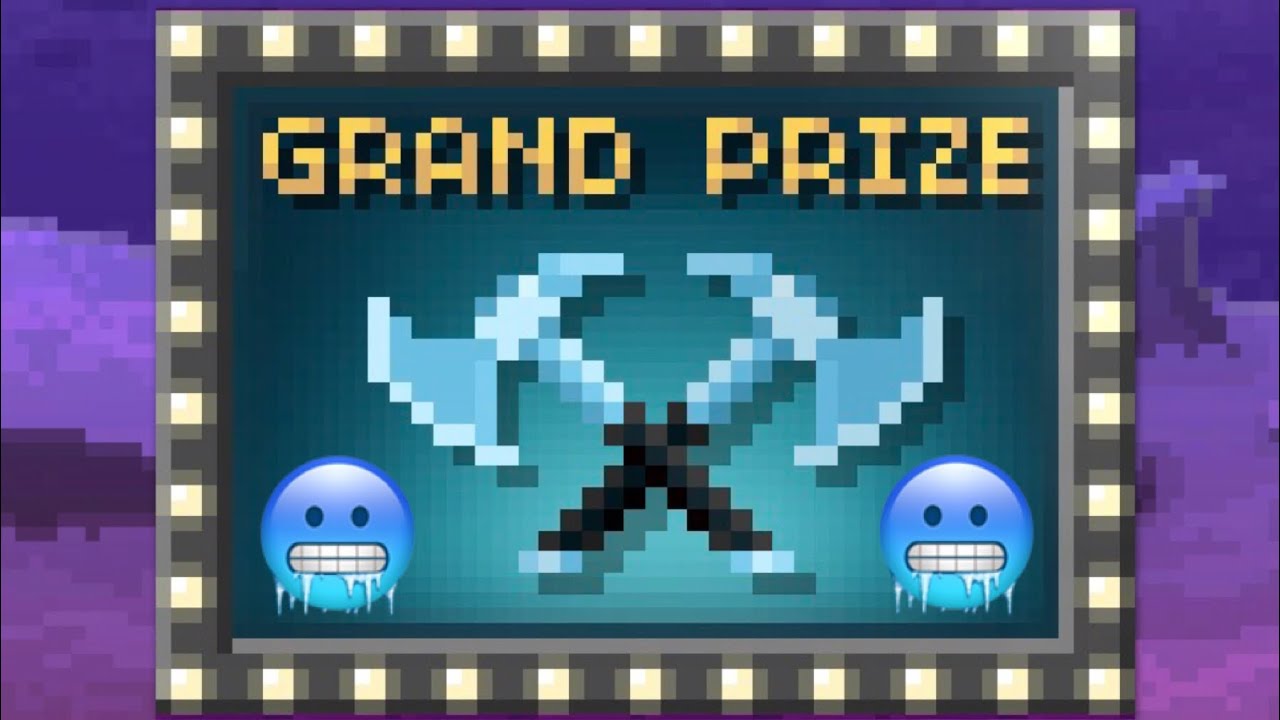 Pixel Worlds | TRYING THE WINTER AXES!!! (New VIP Prize!)