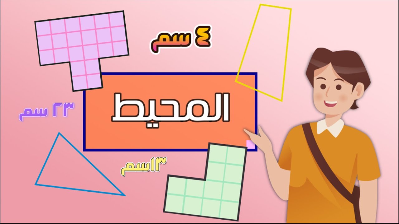 المحيط - رياضيات - الصف الثالث الابتدائي - الفصل الدراسي الثاني