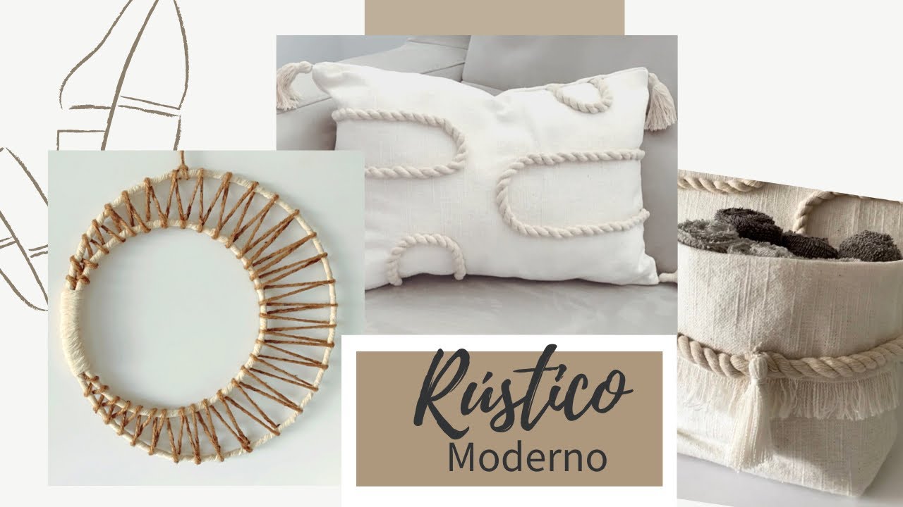 IDEAS FACILES DE DECORACION RUSTICO MODERNO