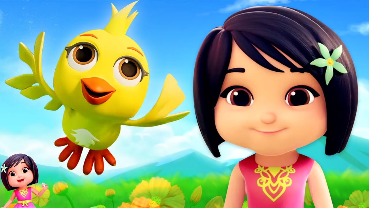 46 Min Non Stop Chidiya Rani Badi Sayani | चिड़िया रानी | Hindi Poems and Cartoon For Babies