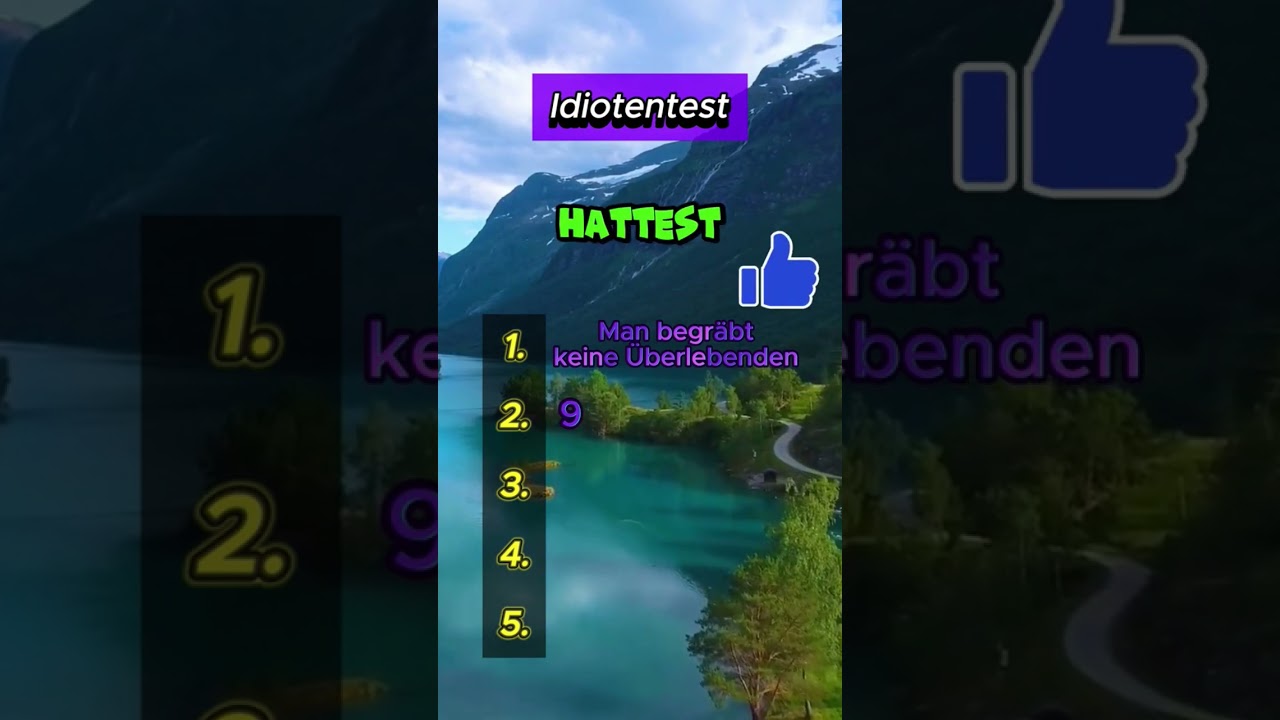 Wie schlau bist du wirklich? 😀