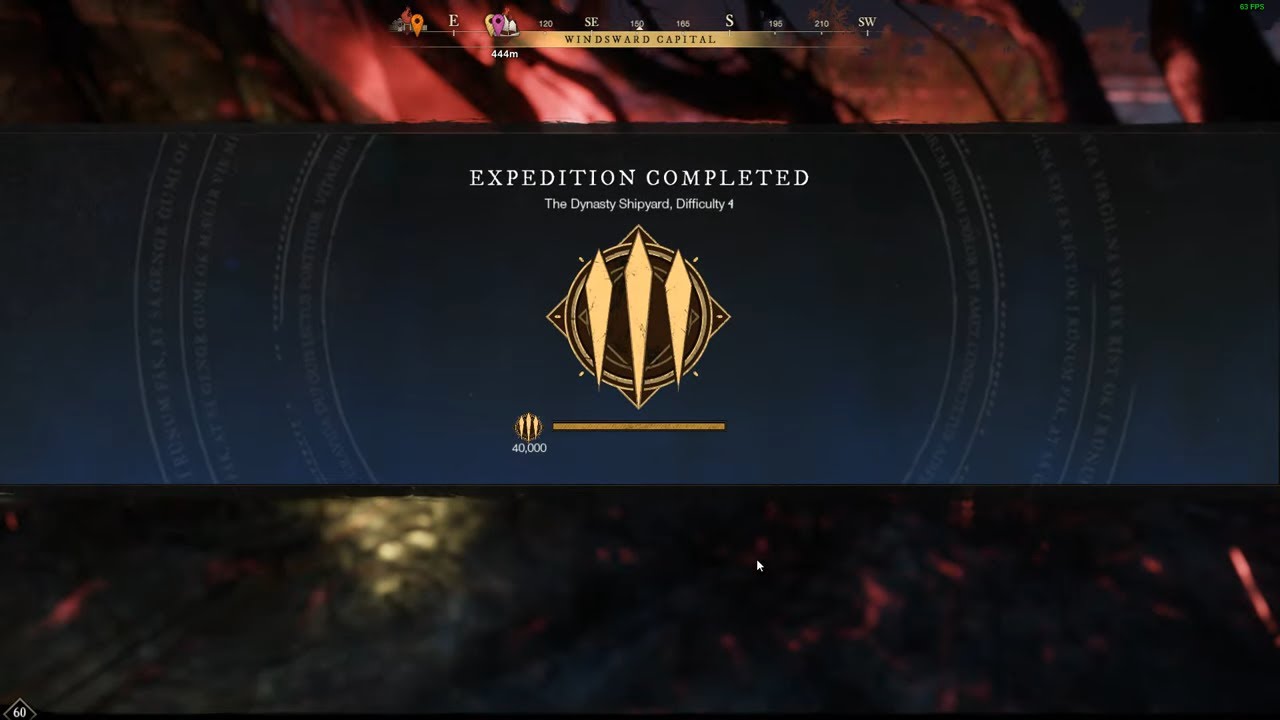 New World Dynasty Shipyard Mutation Tier 4 finished in 40 min (Gold Reward)