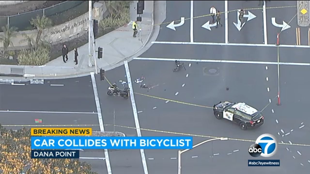 Bicyclist dies after being hit by car and assaulted by driver in Dana Point, authorities say