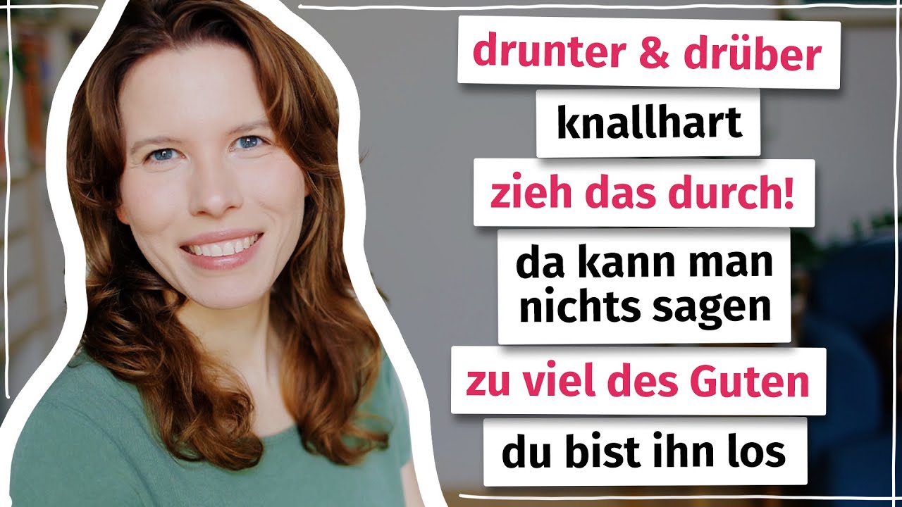Deutsch im Alltag: Kennst du diese 9 Ausdrücke? (B2, C1)