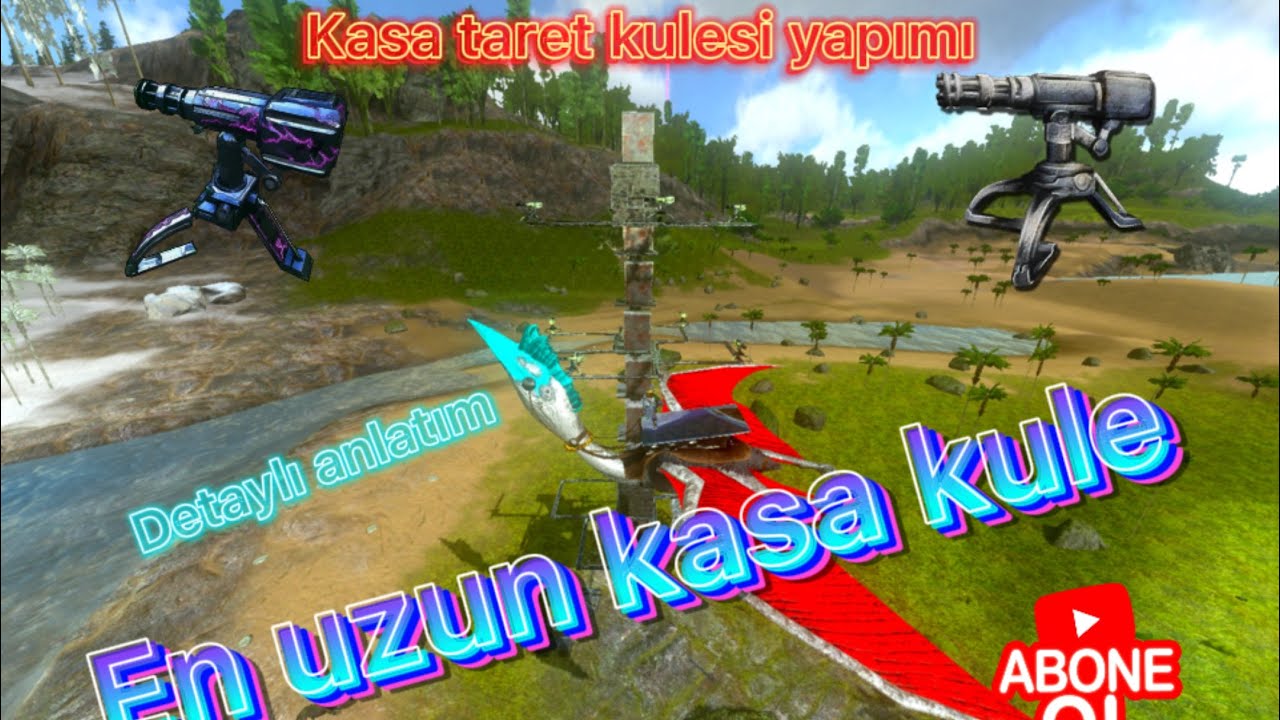 En uzun kasa kule yapımı detaylı anlatım #arkmobile #vault #tower #kasakule #taretkulesi