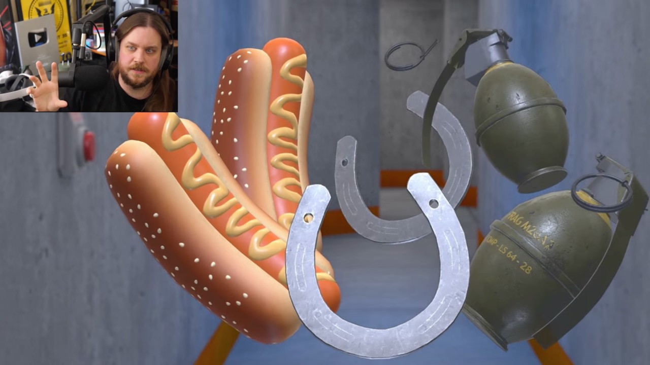 Hot Dogs, Horseshoes & Hand Grenades 2 (H3VR2) With Anton Hand
