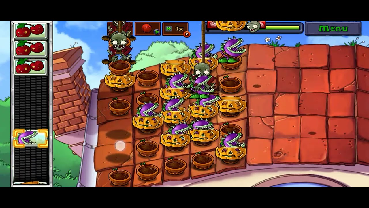 They came for brain's... Met strategy instead 💯😎#gamingshort #strategygames #pvzgameplay 