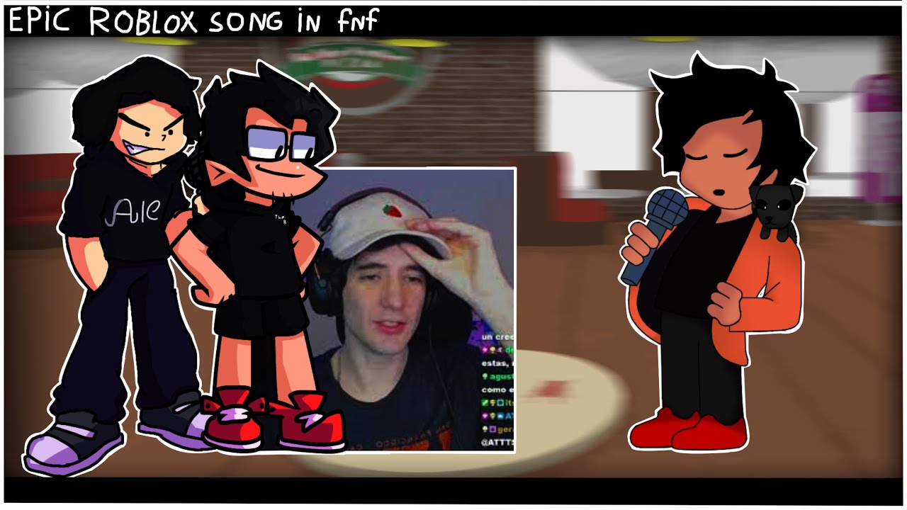 epic roblox song in fnf pero son Ale Wang, Franquito M, Kino Frizza y AlecchiMan | Albert yt