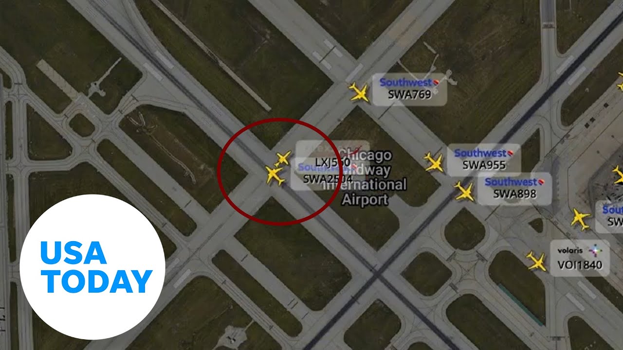 Tense ATC audio of Southwest, jet near miss in Chicago | USA TODAY