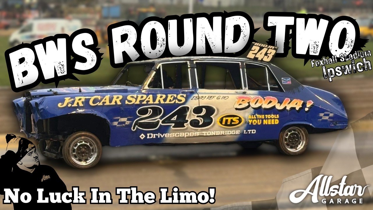 BANGER RACING CAN LITERALLY BE ALL OVER IN A LAP!