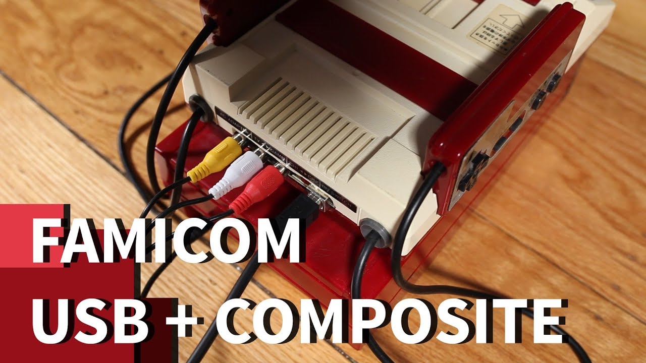 Hakk's Lab 1 - Famicom USB and Composite Video Mod