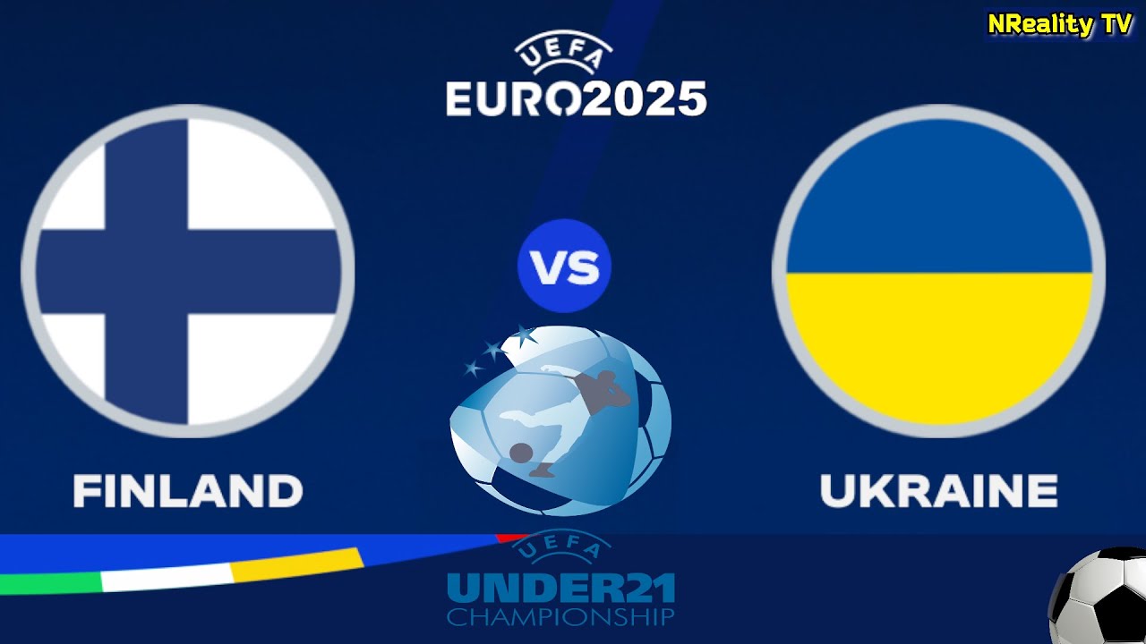 Футбол. Финляндия - Украина. Чемпионат Европы среди мужчин U-21. Групповой этап. Finland - Ukraine.