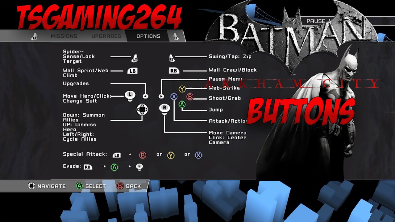 Spider Man Web Of Shadows: Arkham City Buttons Mod Showcase
