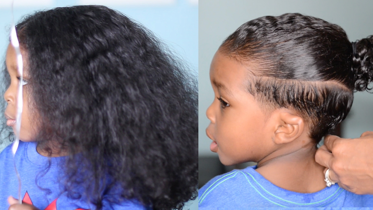 TODDLER GETS FIRST HAIR CUT