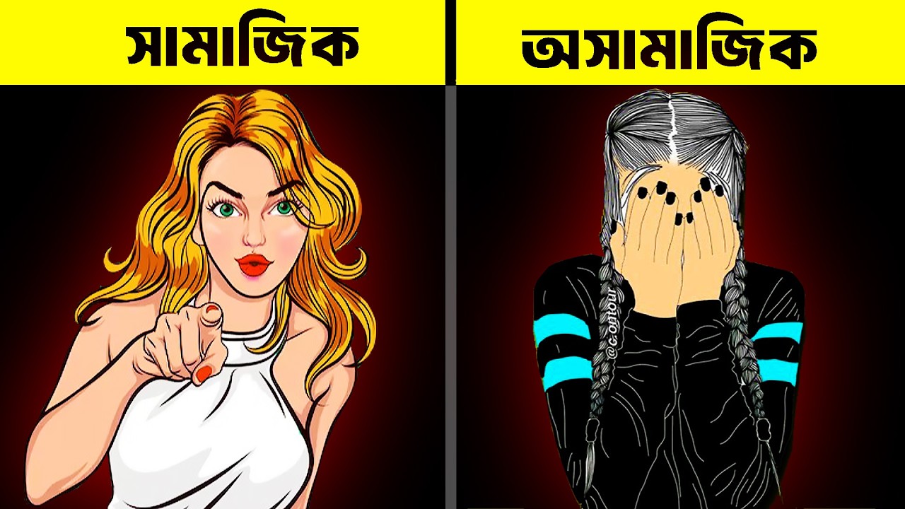 আপনি কি অসামাজিক? Introvert | Extrovert | Ambivert | Personality TEST