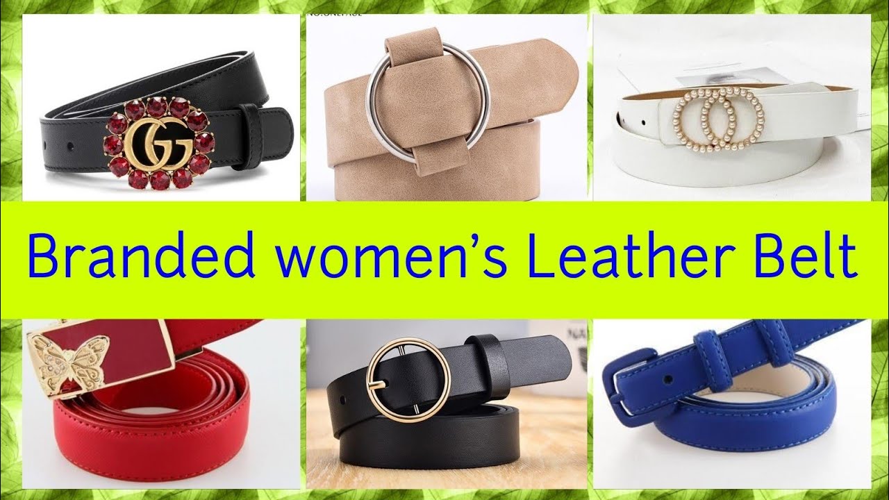 Trendy Outstanding Leather Belt Designs for ladies || fashion and craft