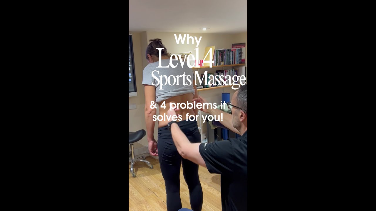 Why Level 4 Sports Massage (& 4 problems it solves for you!)