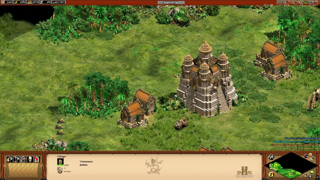 Age of Empires II HD Le Loi The Final Fortress part one