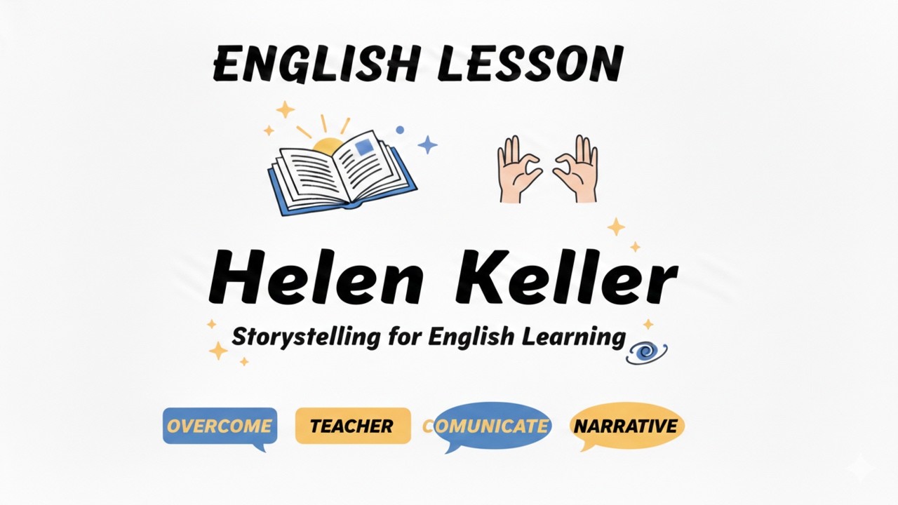 Learn English from Helen Keller– Stories and Vocabulary #English  #Stories  #Vocabulary  #Learning