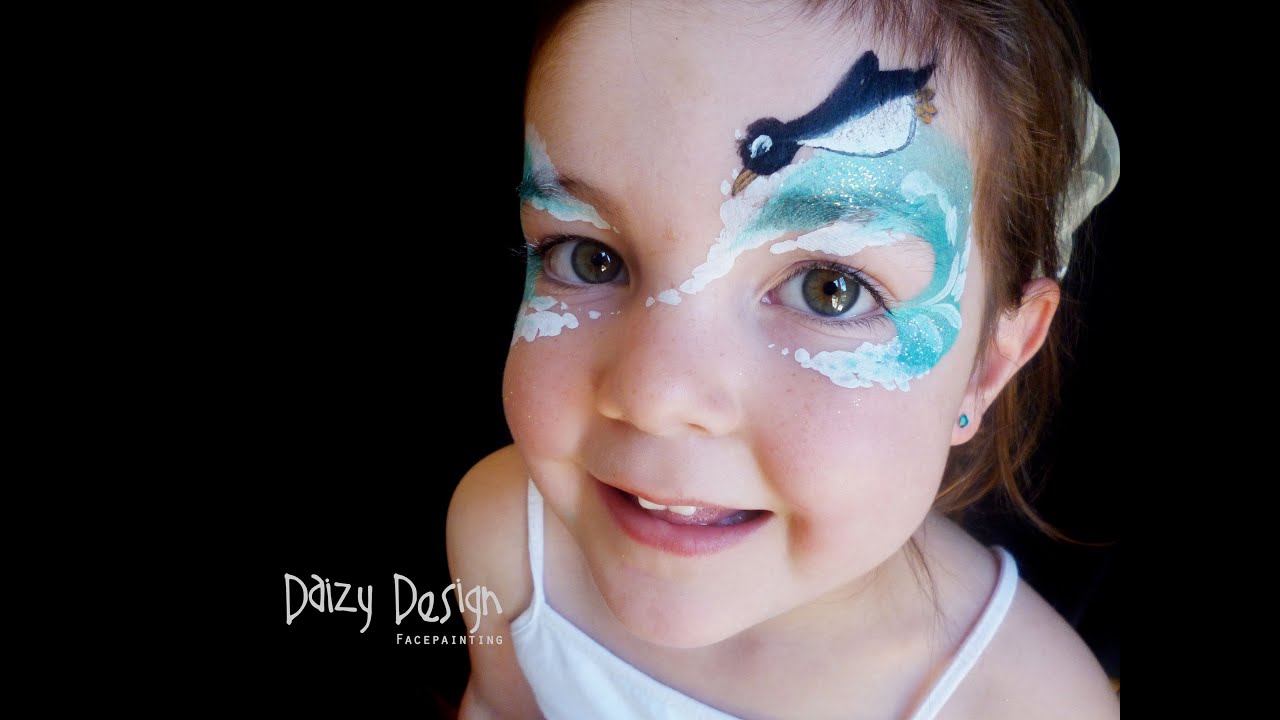 Penguin Face Painting