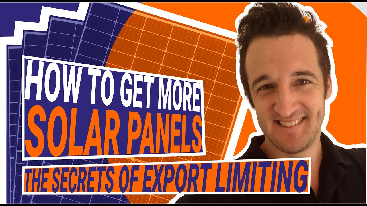 How to Get More Solar Panels | The Secrets of Export Limiting