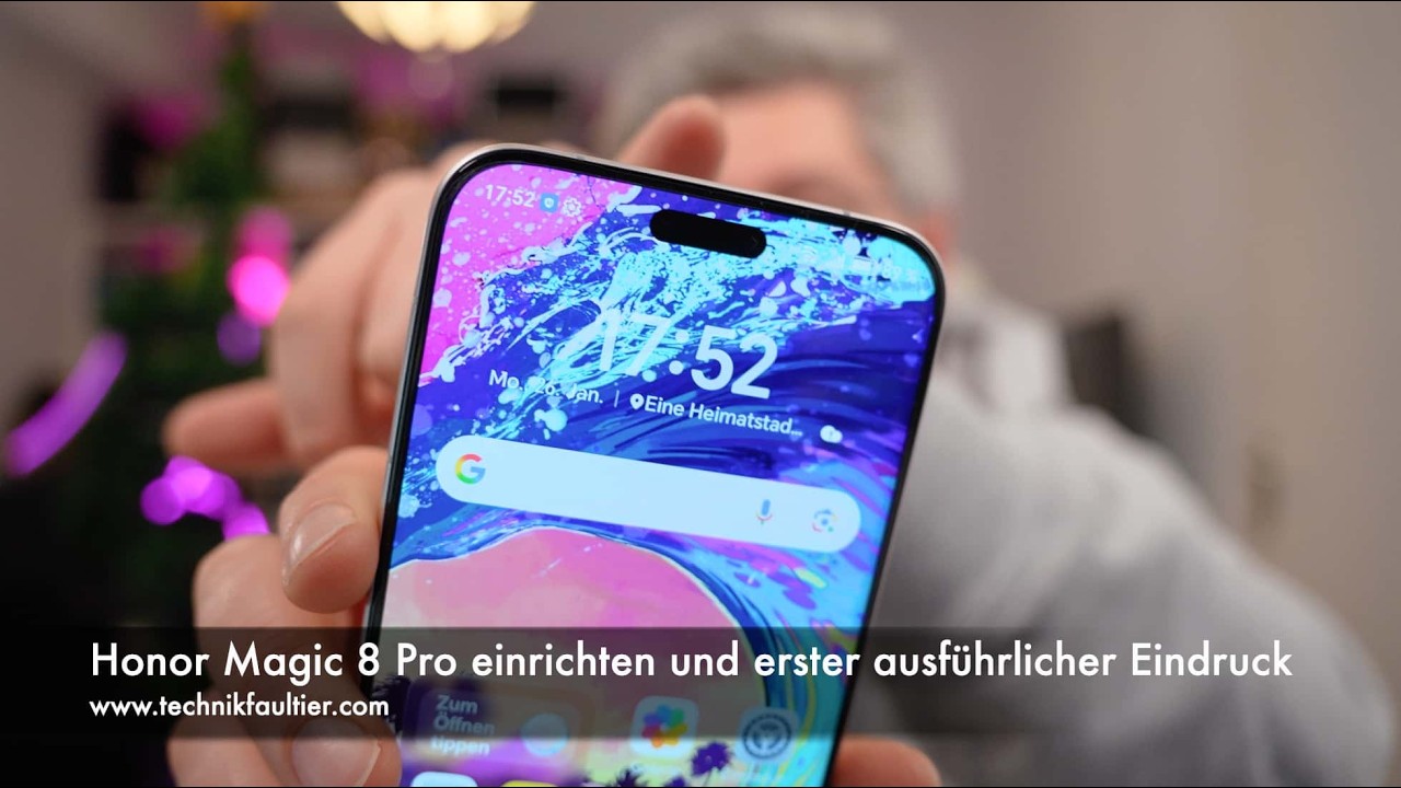 Honor Magic 8 Pro einrichten und erster ausführlicher Eindruck