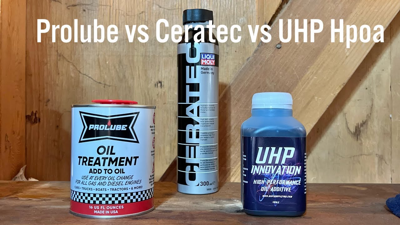 Prolube против Ceratec против UHP HPOA