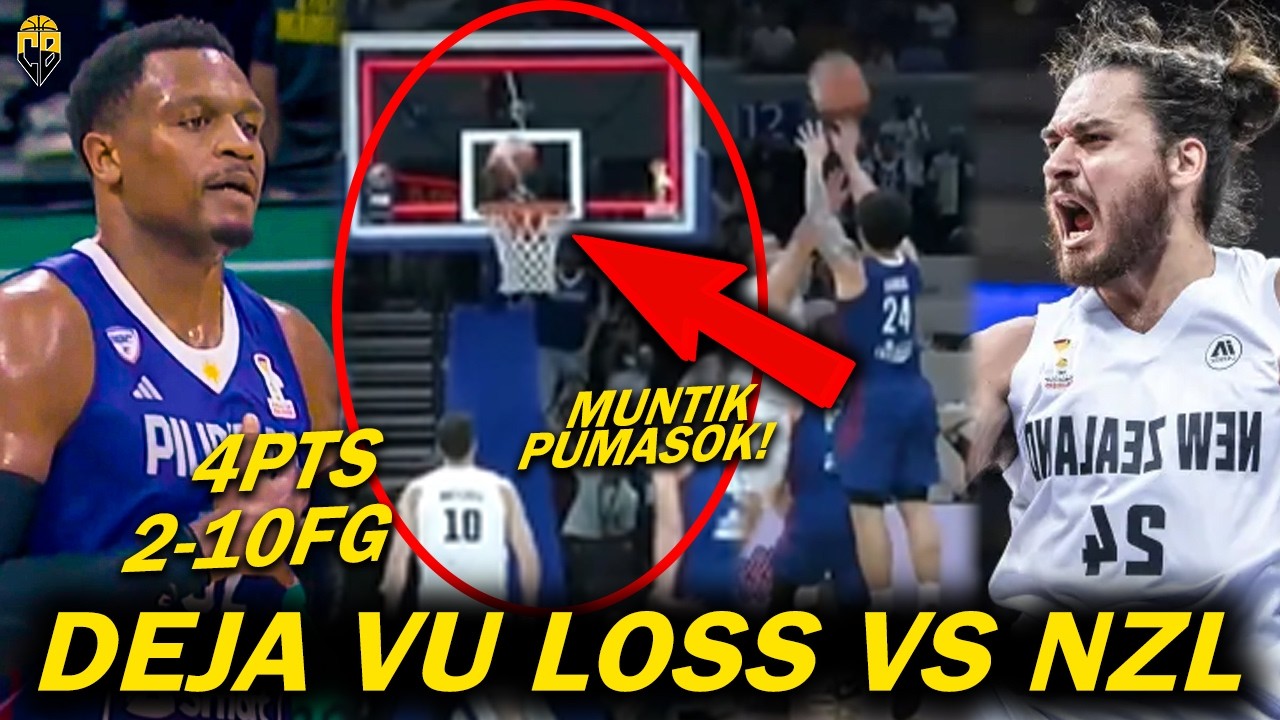 PINAGBIGYAN lang ni Brownlee ang New Zealand! Na-DEJA VU Gilas vs New Zealand! Sayang! Highlights