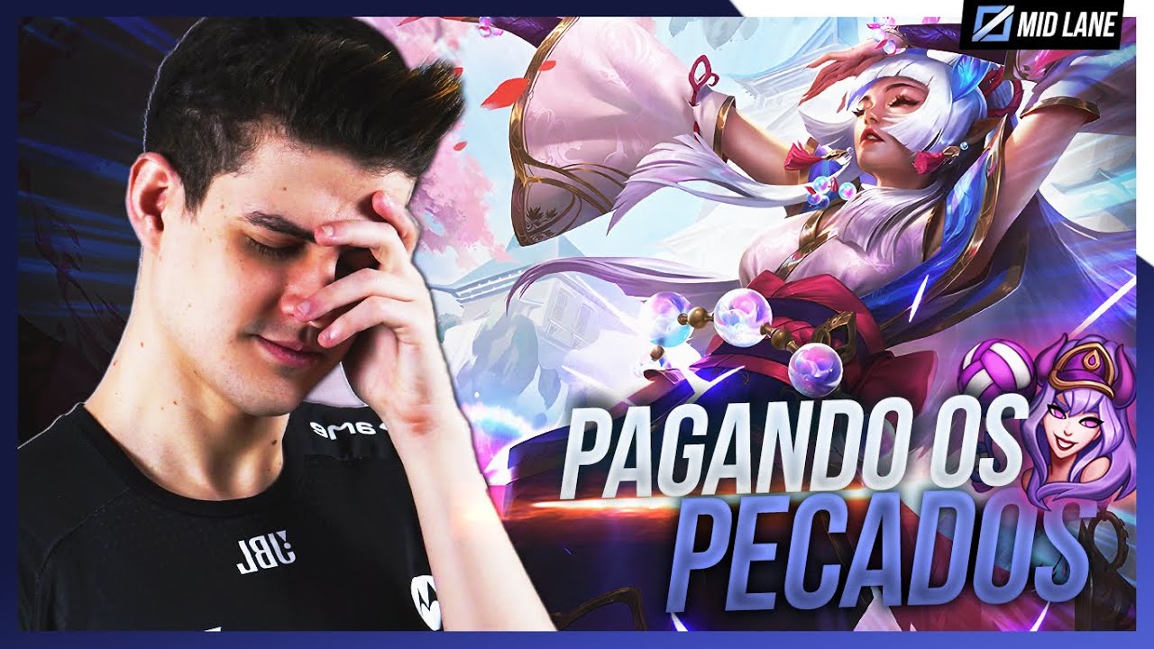 Tem jogos de League of Legends que são PROVAÇÕES DIVINAS! (Syndra gameplay 🏐)