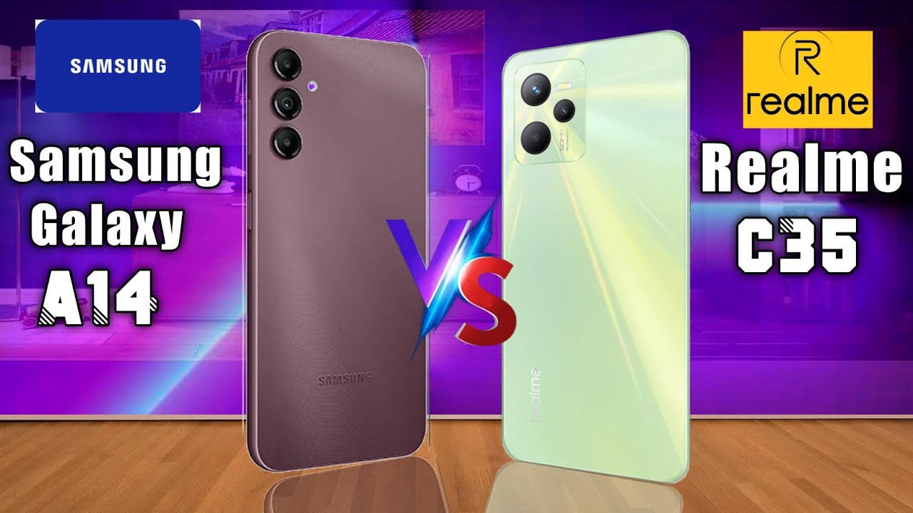 Samsung Galaxy a14 5G vs Realme c35 | Full Comparison