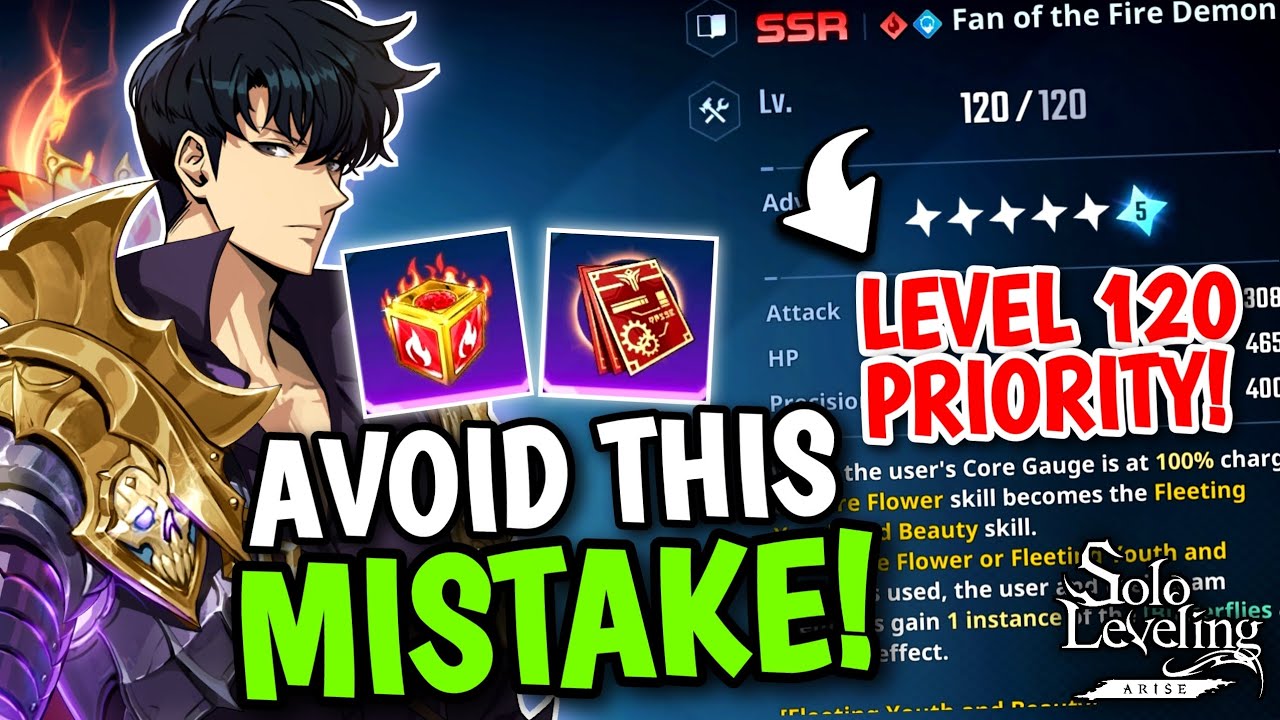 WEAPON LEVEL 120 UPGRADE PRIORITY & HOW TO FARM NEW MATERIALS GUIDE! [Solo Leveling: Arise]