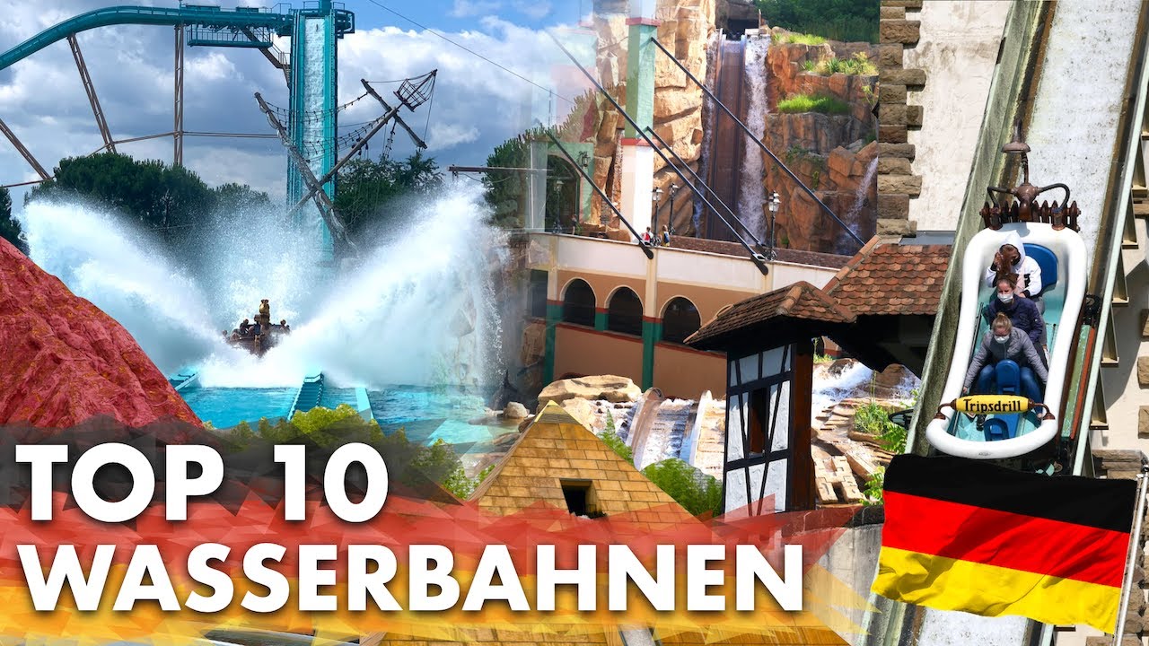 TOP 10 Wasserbahnen in Deutschland