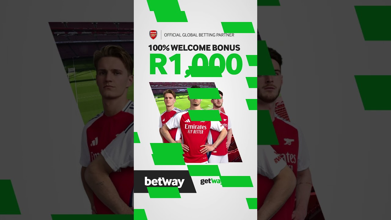 Join Betway for a 100% 1st deposit bonus up to R1,000