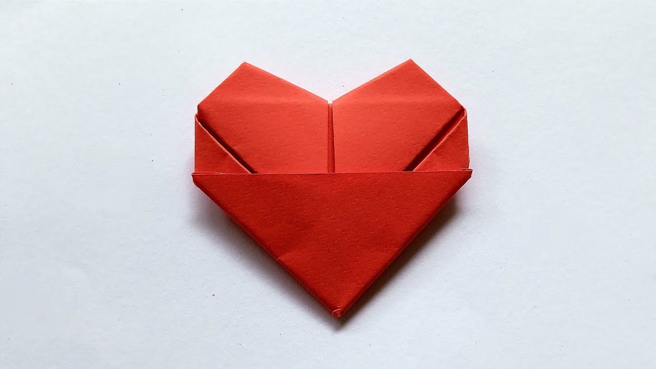 Урок по оригами Хати | Оригами Любовь | Оригами Сердце | Поделки из бумаги