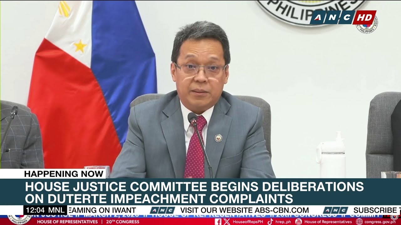 Flores: Important to determine timeliness of impeachment complaints amid one-year bar rule | ANC