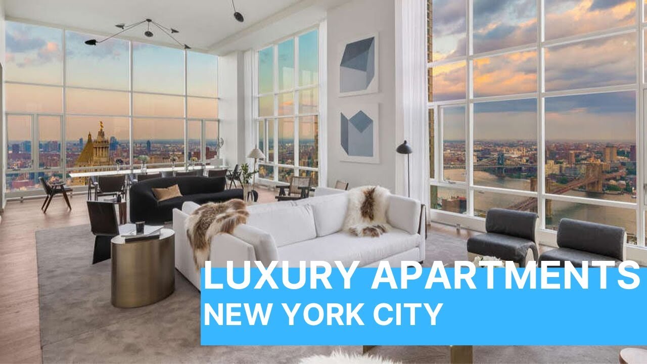 Inside a New York City $15 Million Dollar Penthouse - Come Inside!