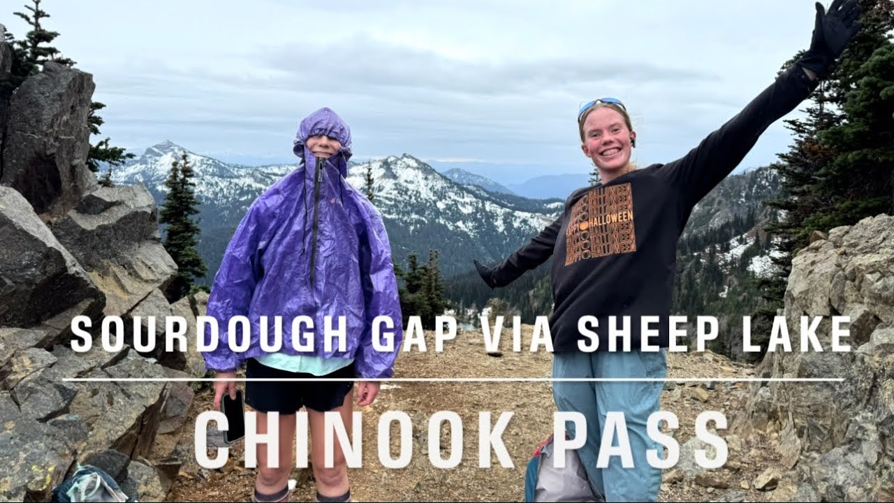 Sourdough Gap via Sheep Lake in October, Chinook Pass