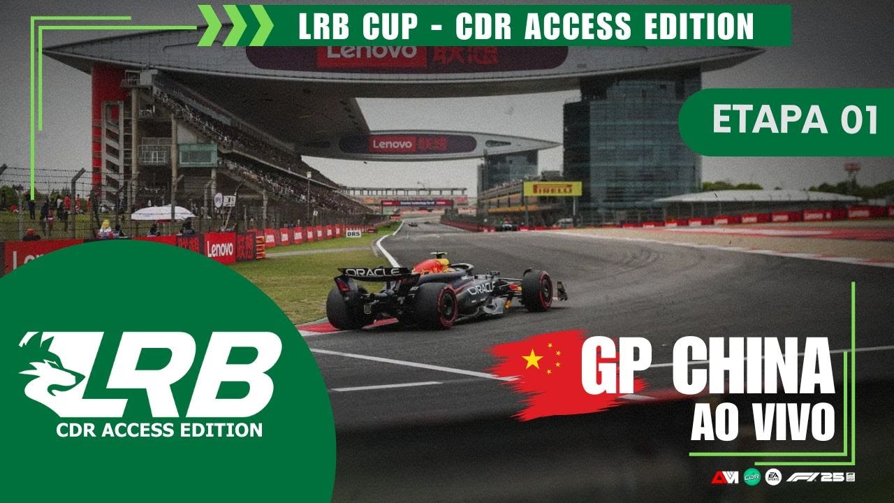 🔴 AO VIVO | LONDON’S RACING BRAZIL – CDR ACCESS EDITION🏁 ETAPA 1 | GP DA CHINA 🇨🇳