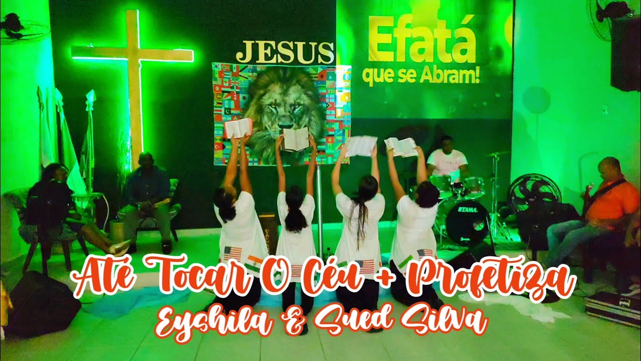 Até Tocar O Céu + Profetiza - Eyshila & Sued Silva (Ministração de Dança)