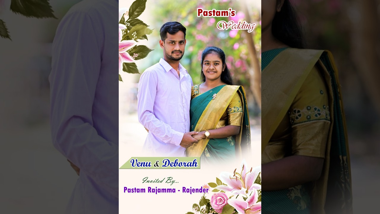 12 MAR 2026 | Pastam's Venu & Deborah Marriage
