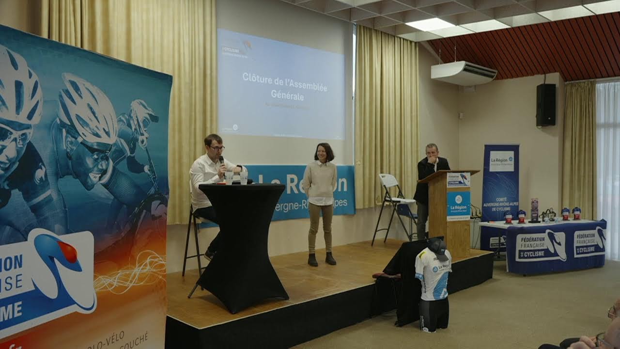 Assemblée générale - Comité cycliste Auvergne Rhône Alpes